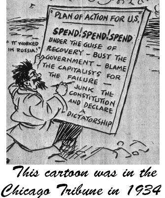 Socialism cartoon 1934