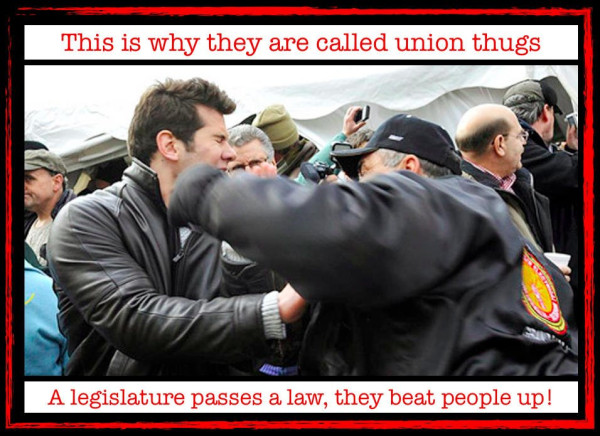 Union thugs