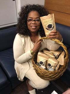 Madam President, giving away from coffee samples.