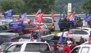 trump-car-parade