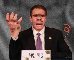 FROM "PRESIDENT CUOMO" TO "MR. PIG" OVERNIGHT.